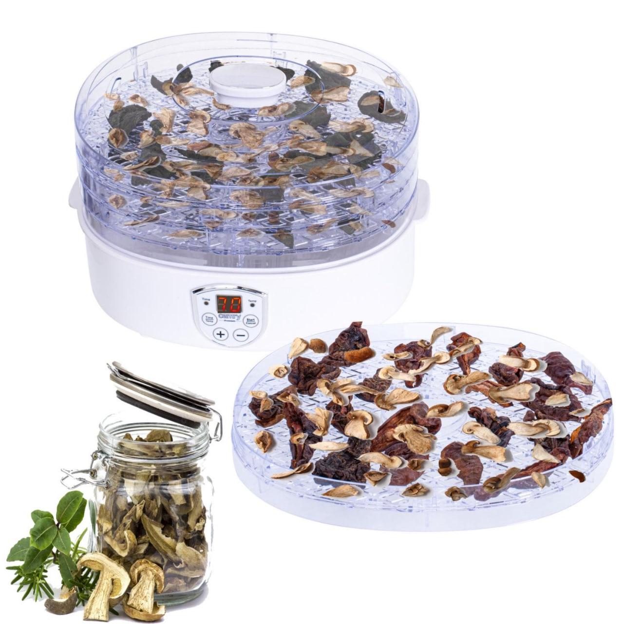 Сушилка для овощей и фруктов Camry 550W 5 секций - фото 5 Сушилка для овощей и фруктов Camry 550W 5 секций - фото 5