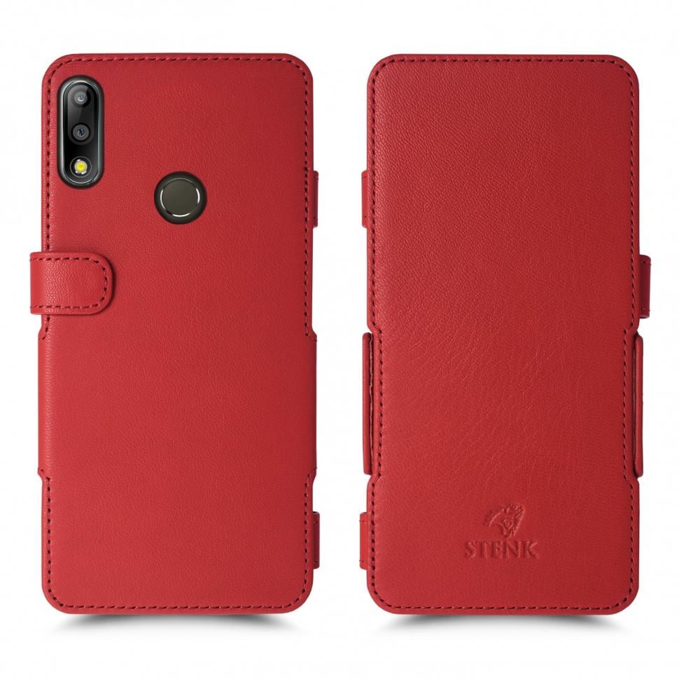 Чехол книжка Stenk Prime для ASUS ZenFone Max Pro M2 (ZB631KL) Красный (62110)