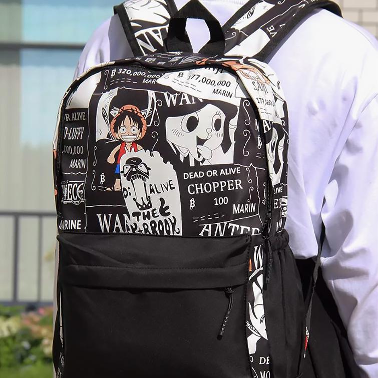 Рюкзак подростковый 83124 с аниме 20L Black - фото 4