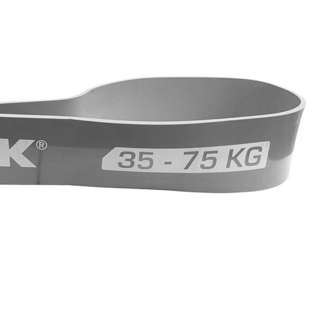 Резинка для фитнеса York 2080x85x4,5 мм 35-75 кг Серый (3548) - фото 6