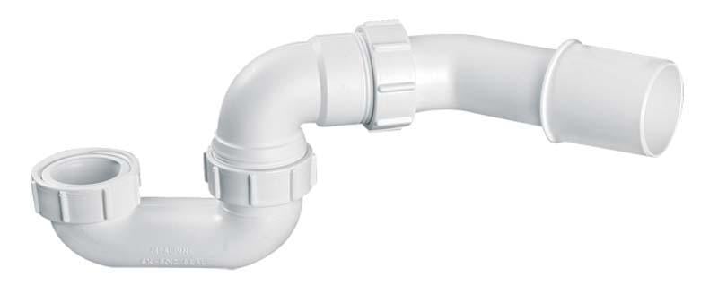 Сифон для душевых поддонов Mcalpine без слива (НС 250F)