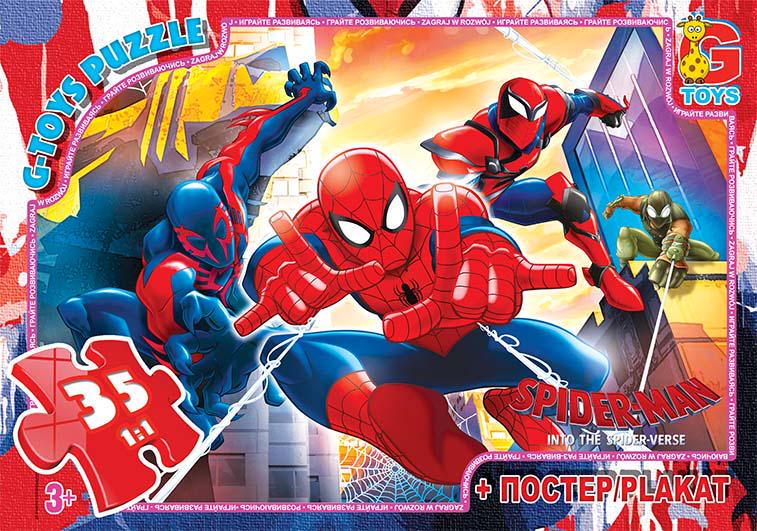 Пазли G-Toys із серії Людина-павук 35 ел. (MTT-165401)