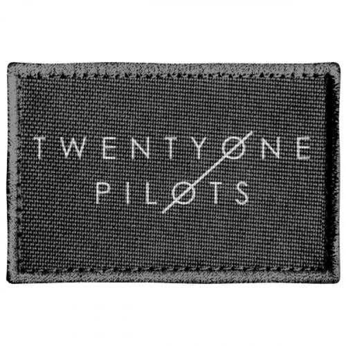Шеврон прямоугольный Twenty One Pilots (18182933-2-43405)
