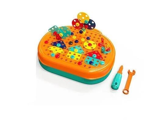 Конструктор мозаїка із шуруповертом 217 дет. (313)