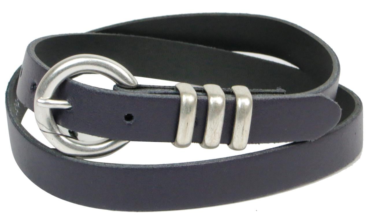 Ремень Vanzetti женский натуральная кожа Темно-синий