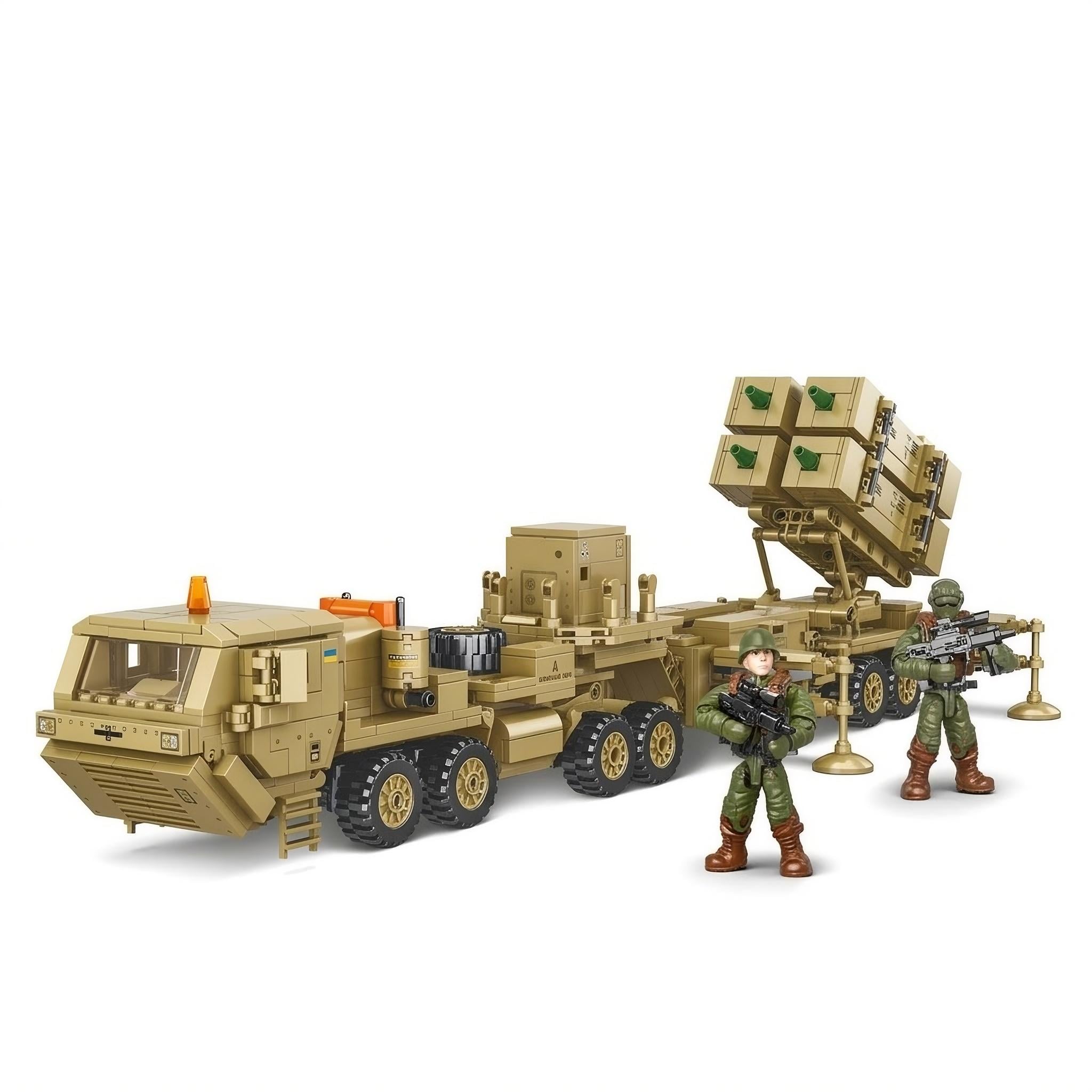 Конструктор детский Limo Toy KB 1155 военная техника 1089 дет. Разноцветный (33129271)