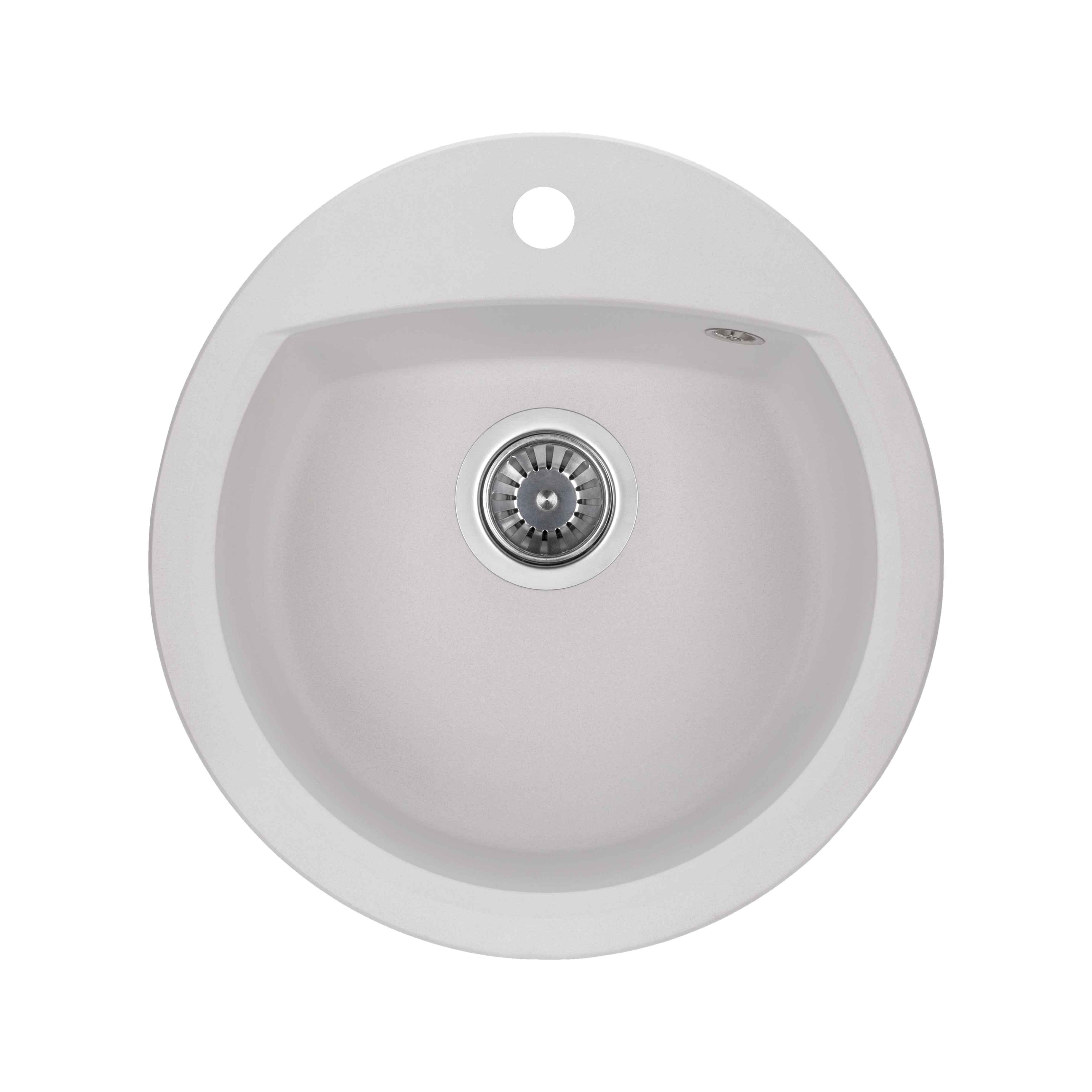 Мойка для кухни Granado Ronda 490х470х200 мм White - фото 2 Мойка для кухни Granado Ronda 490х470х200 мм White - фото 2