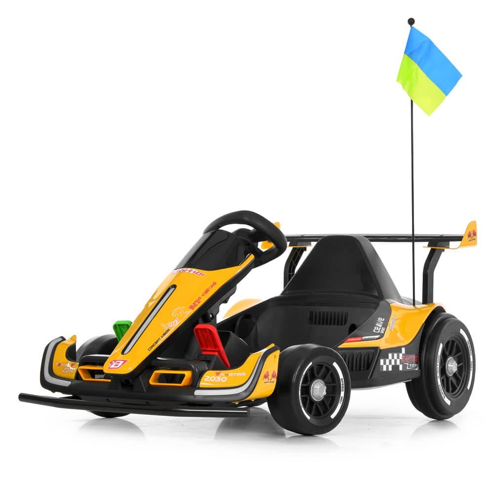 Детский электро картинг Bambi M 6322EBLR-6 Желтый (1876951865)