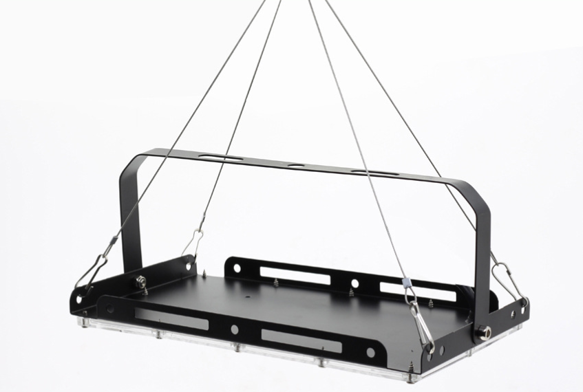 Фитолампа-прожектор 96 LED 240х125 мм для растений и рассады 100 Вт с проволокой и выключателем - фото 3