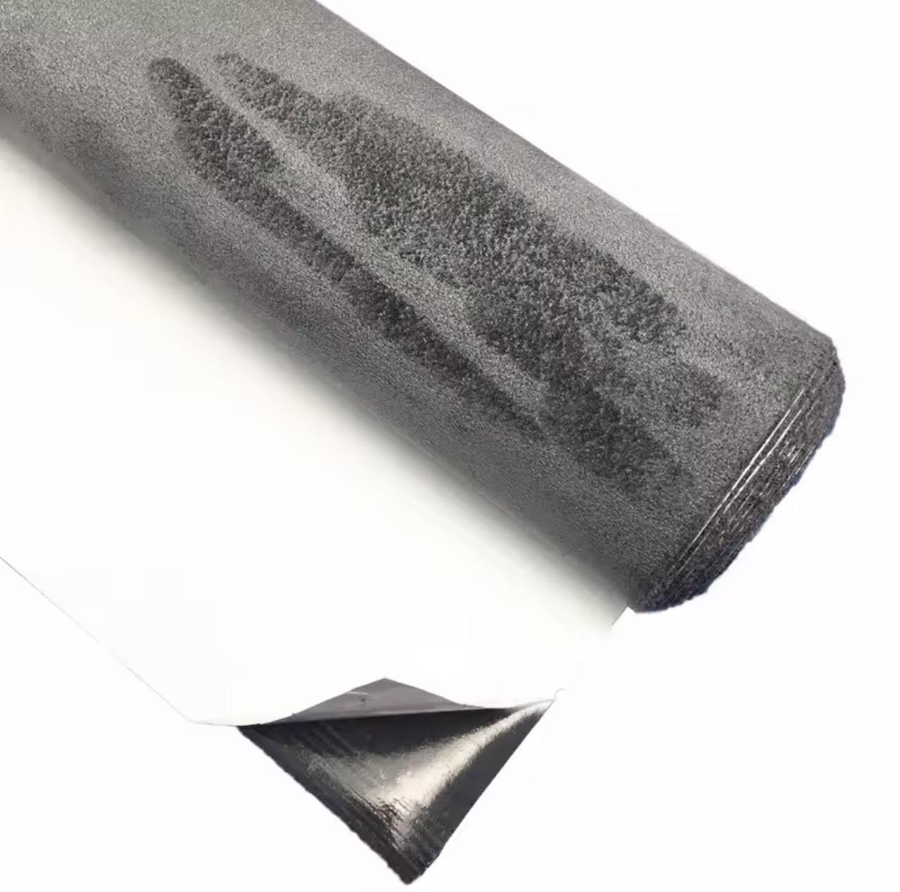 Алькантара самоклейна для салону авто 50x150 см Темно-сірий (2809465434)