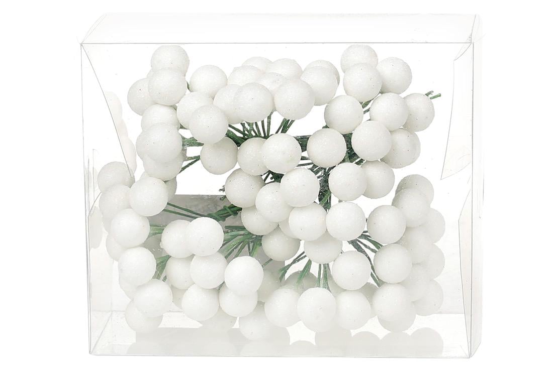 Пучок ягодок BonaDi 96 шт. Белый (147-103)