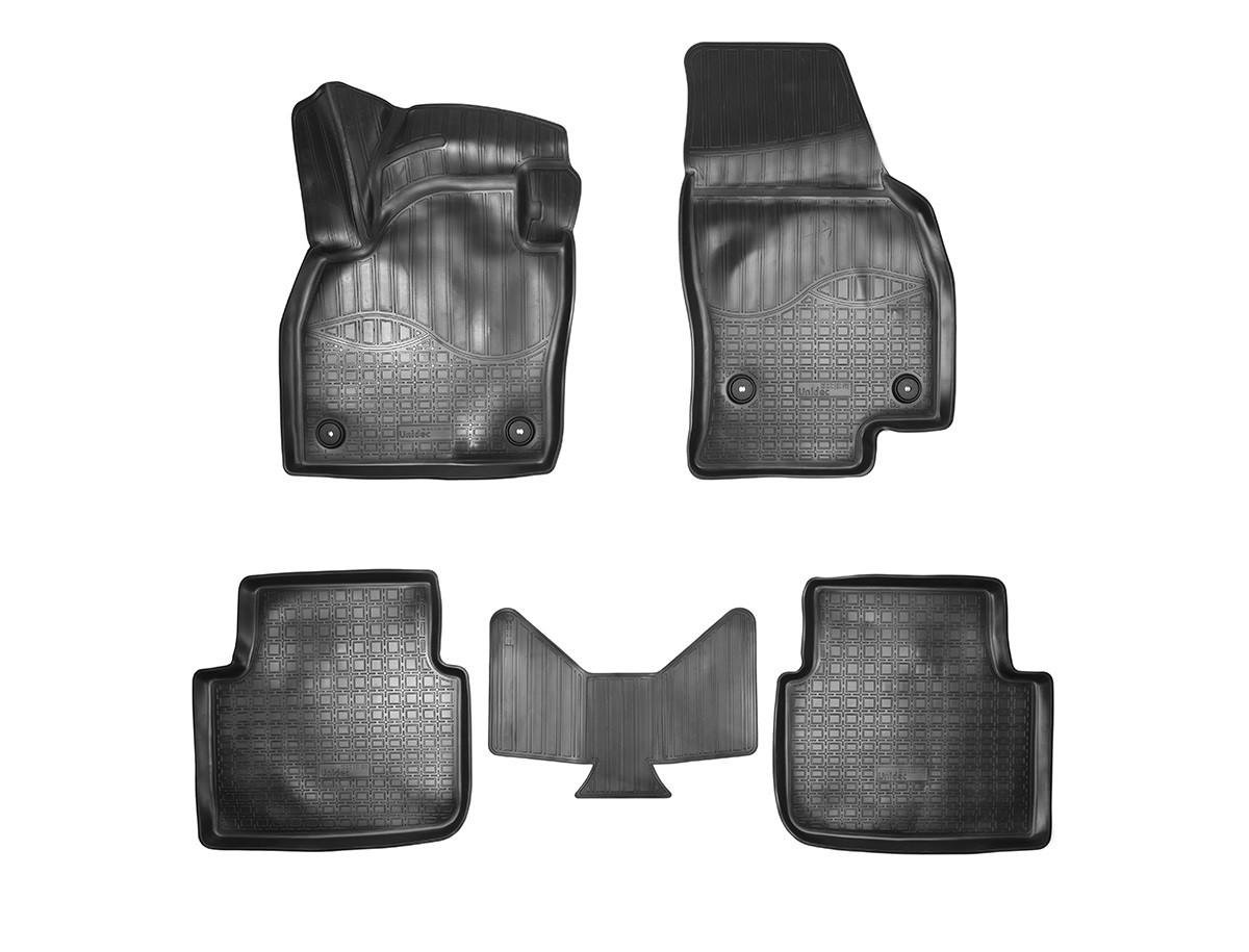 Коврики в салон NorPlast для Skoda Kamiq 3D 19- 3D полиуретановые (NPA11-C81-200)