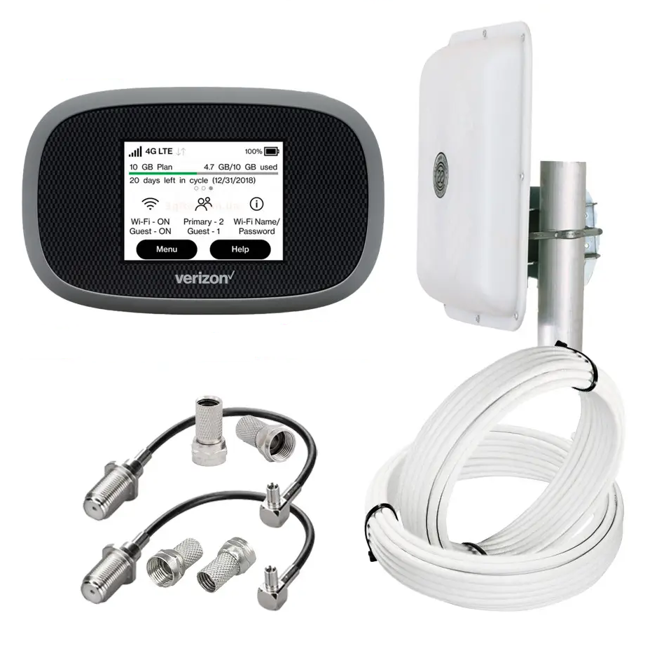 Комплект с Wi-Fi роутером Novatel Wireless Jetpack MiFi 8800L и антенной MIMO Energy (2058389731)