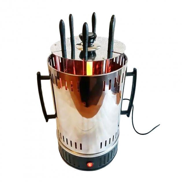 Електрошашличниця Rainberg RB-8612 на 6 шампурів 3200 Вт (24345899) - фото 3 Електрошашличниця Rainberg RB-8612 на 6 шампурів 3200 Вт (24345899) - фото 3