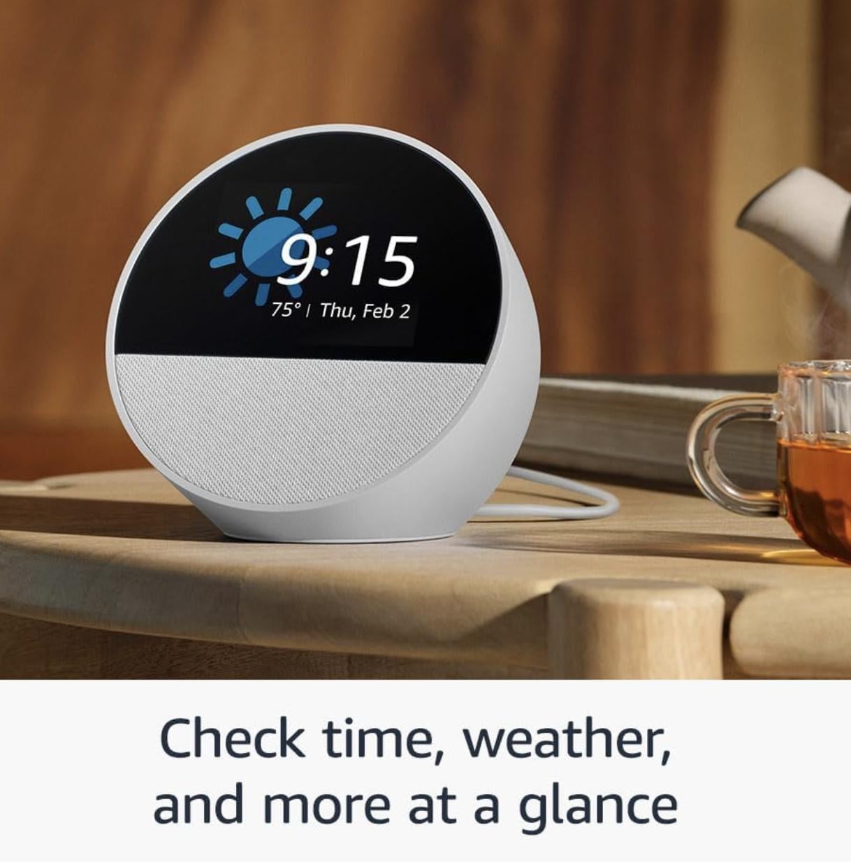 ᐉ Умная колонка Amazon Echo Spot 2024 release Smart alarm clock