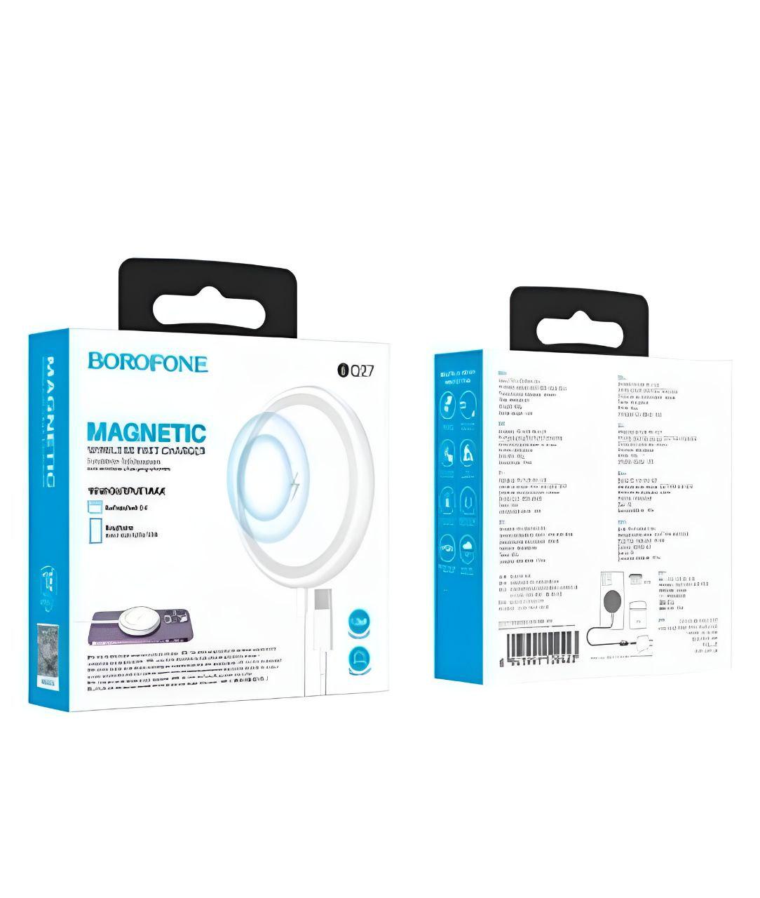 Зарядний пристрій Borofone BQ27 2в1 для смартфонів і навушників (19671535) - фото 4 Зарядний пристрій Borofone BQ27 2в1 для смартфонів і навушників (19671535) - фото 4