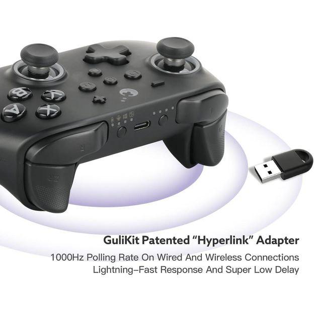 Контролер GuliKit KK3 Pro для Switch/ПК бездротовий геймпад з Hall Effect-стиками (31457309) - фото 8