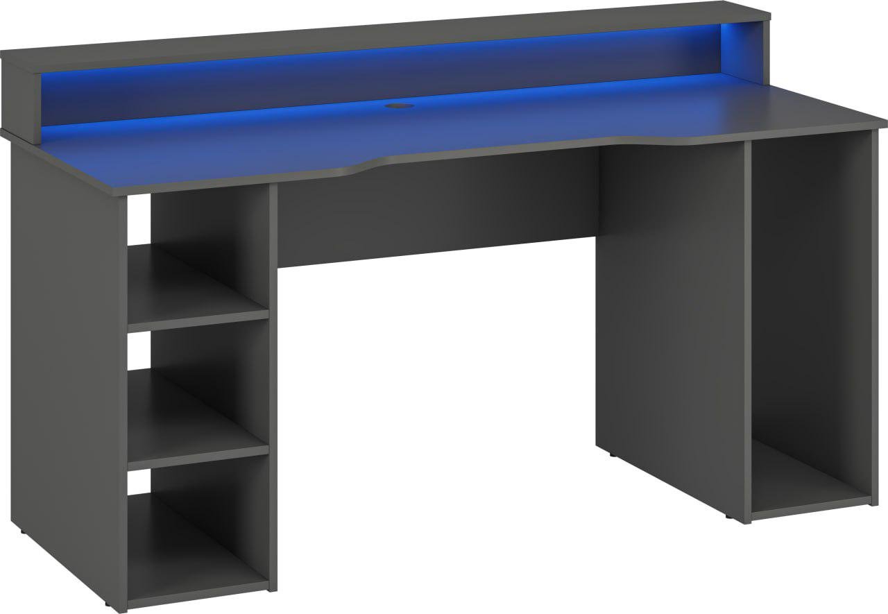 Стол письменный/компьютерный Win Мебель Монако Графит (27919317) - фото 2 Стол письменный/компьютерный Win Мебель Монако Графит (27919317) - фото 2