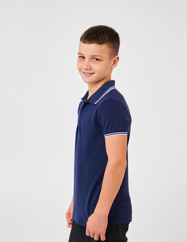 Футболка-поло для мальчика Smil Лакоста 134 см Темно синий (114114) - фото 2 Футболка-поло для мальчика Smil Лакоста 134 см Темно синий (114114) - фото 2