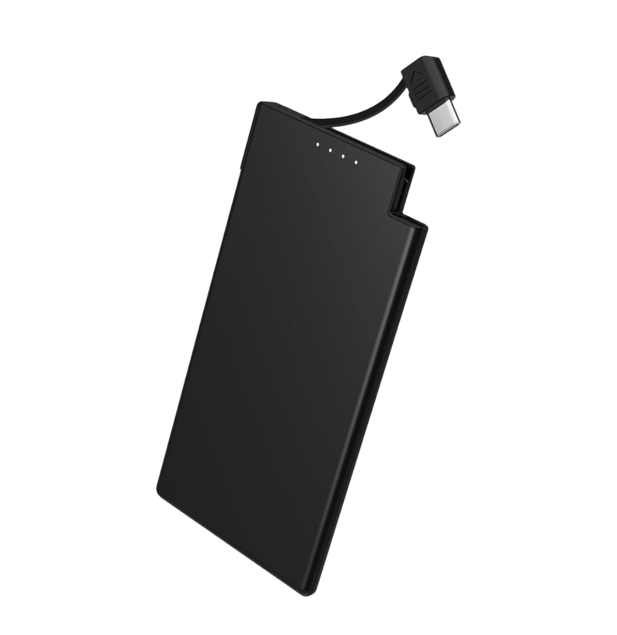 Повербанк Slim Auskang со встроенным кабелем Type-C 5000 мАч