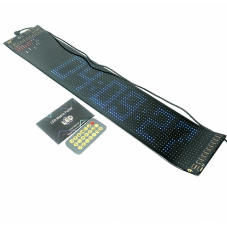 Гнучкий екран LED Matrix Panel з RGB-підсвічуванням 192x1330 мм (45601-9942_3872)