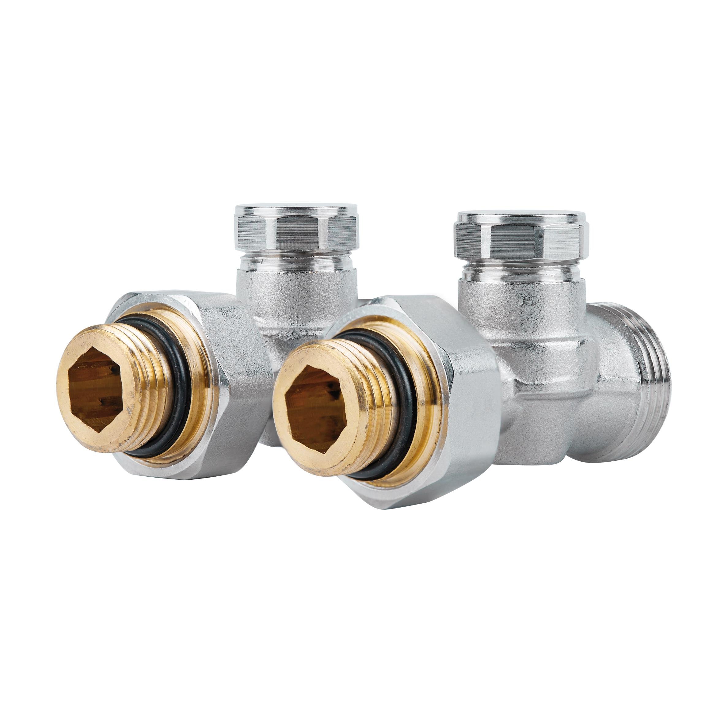 Узел нижнего подключения радиатора прямой ICMA 1/2"x3/4" с американкой (82897AD06) - фото 3 Узел нижнего подключения радиатора прямой ICMA 1/2"x3/4" с американкой (82897AD06) - фото 3