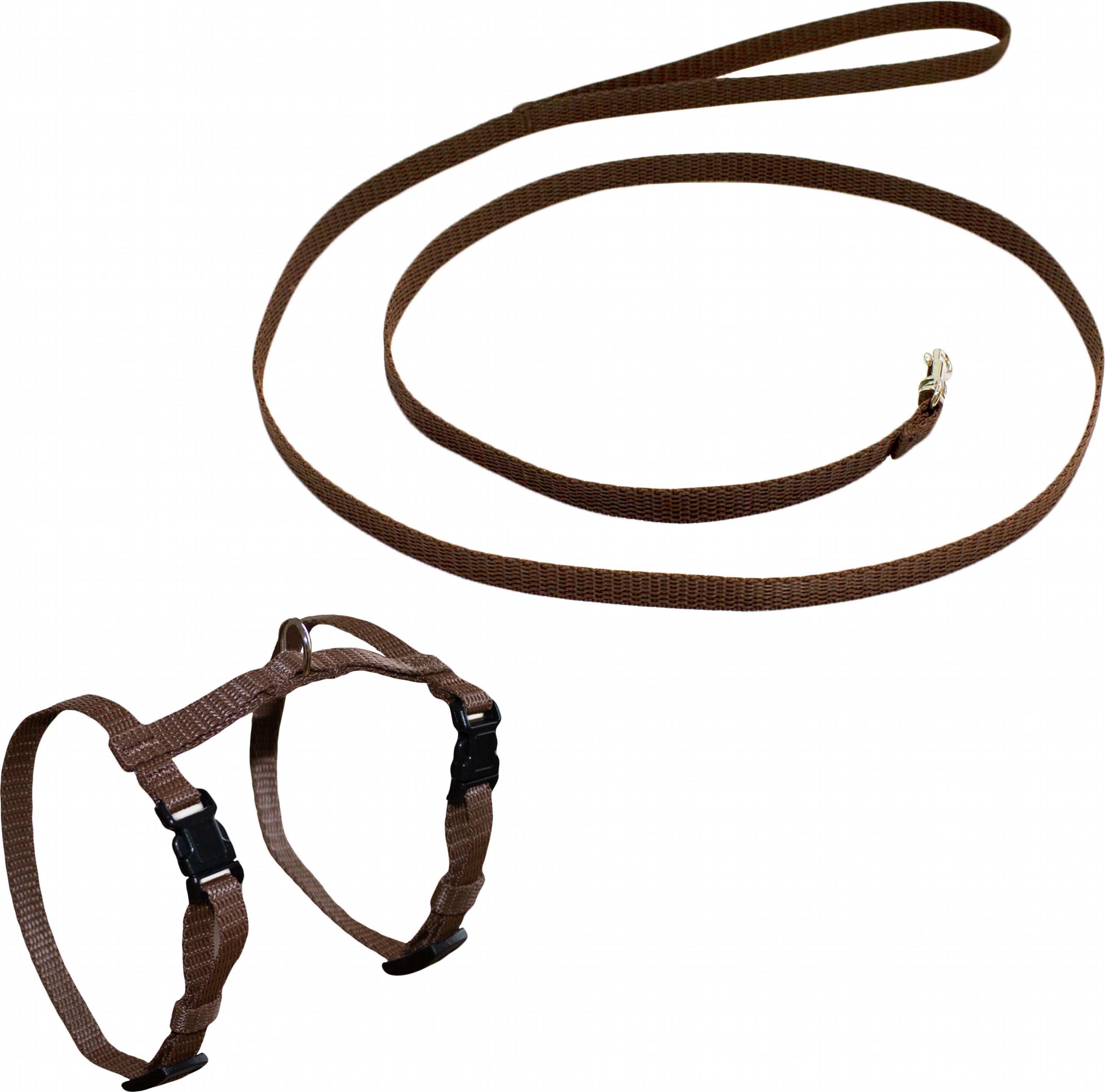 Комплект капроновый Lucky Pet Н-образный 1/22-32/24-35 см Коричневый (4820268550101)