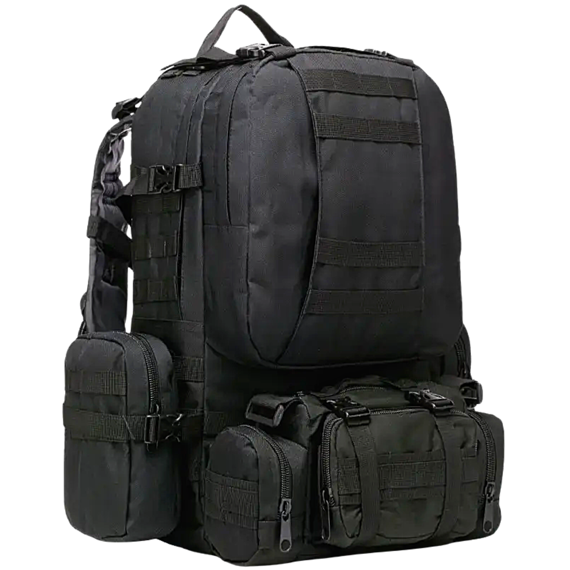 Рюкзак военный Ranger Tactical 50 л Черный
