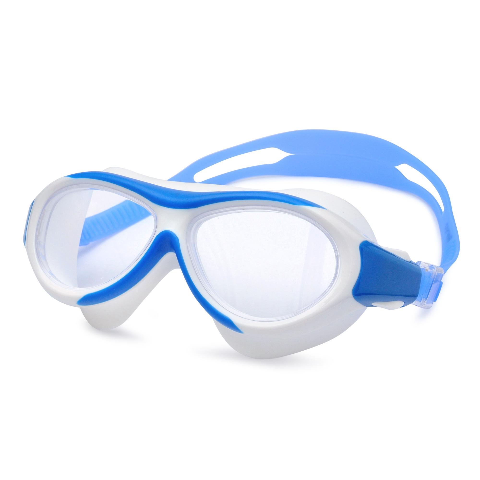 Маска для плавання дитяча Renvo Karu JR Anti-fog OSFM Білий/Синій (1SM100-0403)