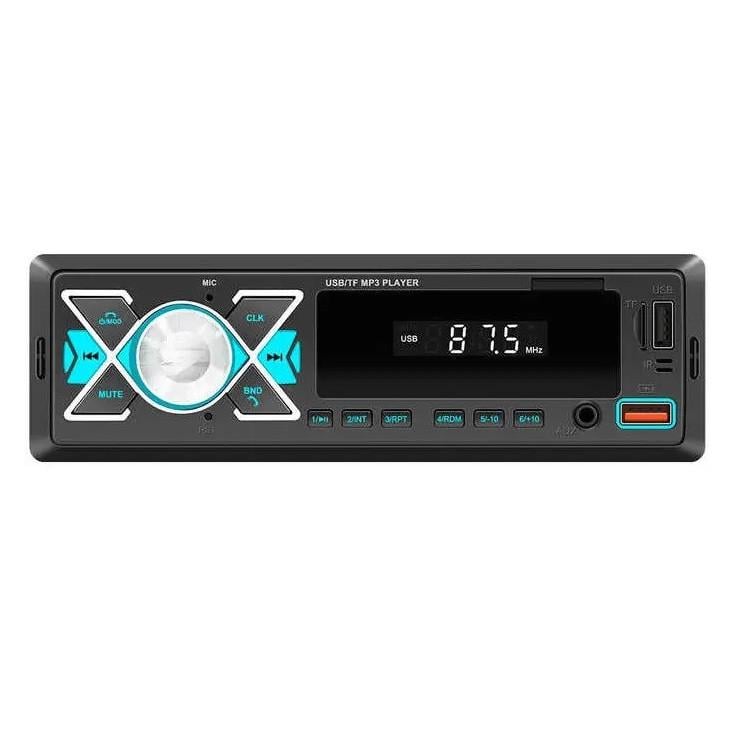 Автомагнитола Boschmann BM-22 ISO 1din RGB MP3/FM/2xUSB/microSD/AUX/Bluetooth с пультом ДУ 4х100W (3_06824)