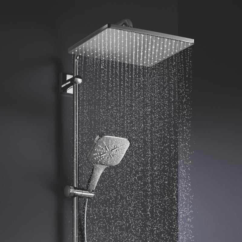 Душова система з термостатом Grohe Rainshower Smartactive 26649000 Хром (76352) - фото 4