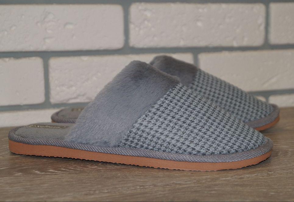 Тапочки мужские домашние Sollaza р. 41/42 26,5 см Серый (31430-4142)