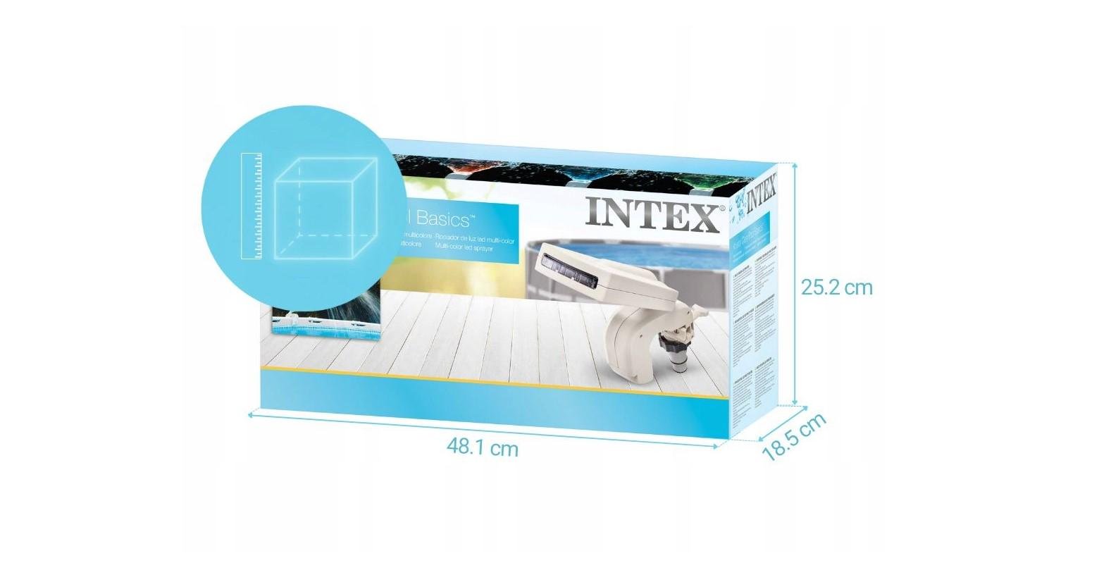 Фонтан для басейну Intex 28089 з LED підсвічуванням (414428) - фото 2