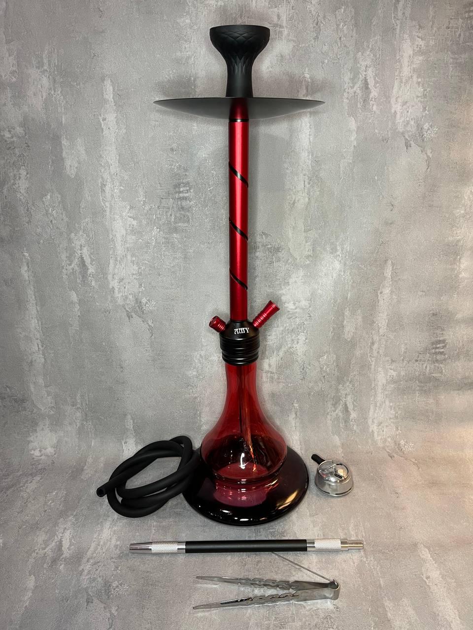 Кальян Amy deluxe 501 80 см Красно-черный (365520)