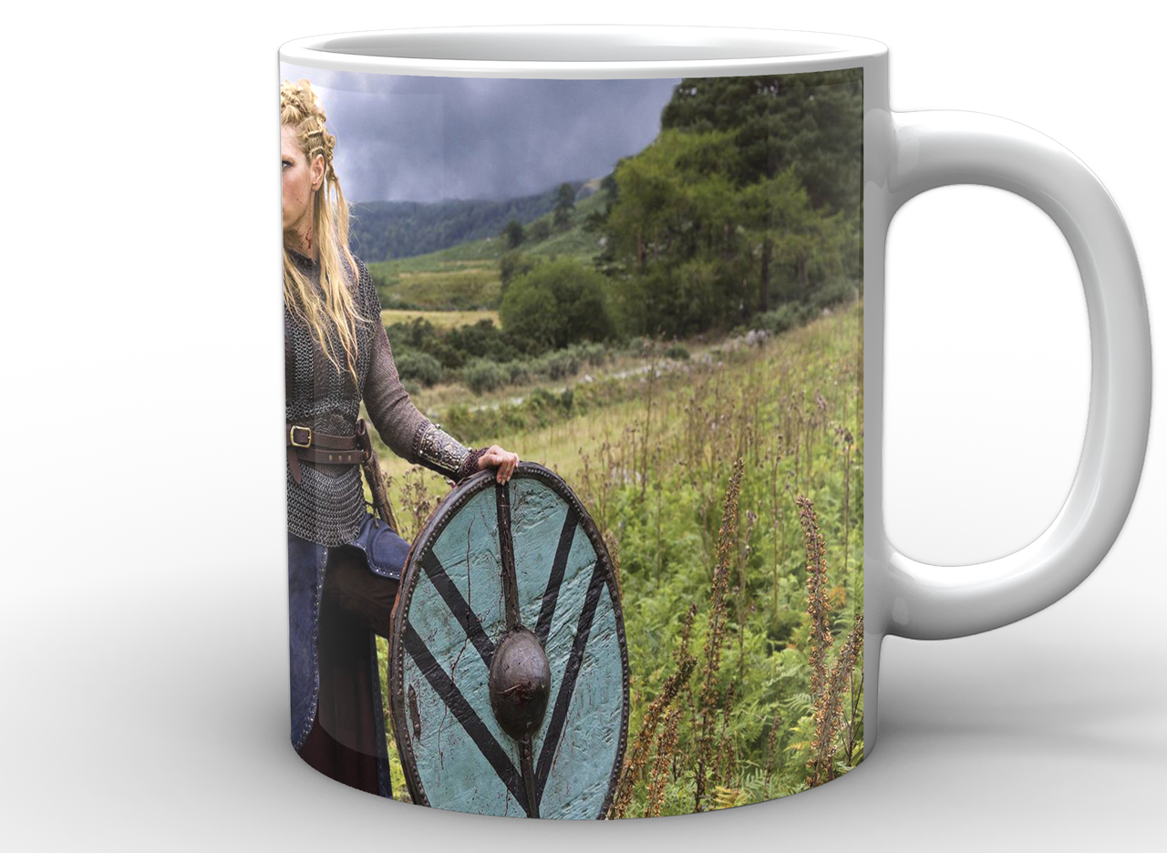 Чашка GeekLand Викинги Лагерта 330 мл Белый (VK.02.005)