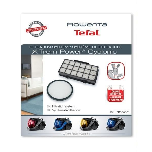 Комплект фільтрів HEPA для пилососа Rowenta X-trem Power Cyclonic (ZR006001) - фото 2