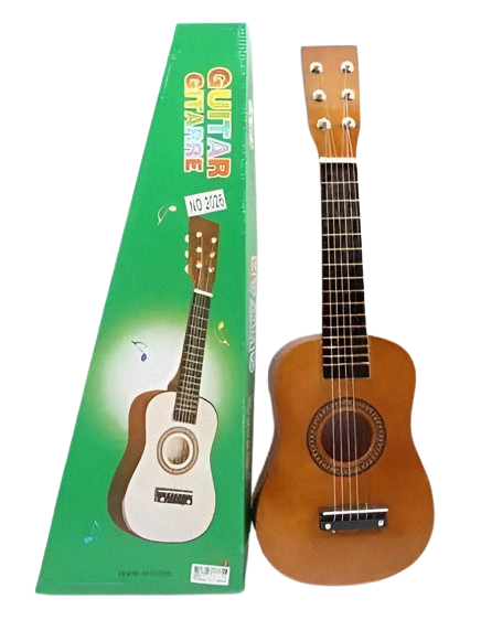 Дитяча гітара шестиструнна з медіатором в коробці (2026) Дитяча гітара шестиструнна з медіатором в коробці (2026)