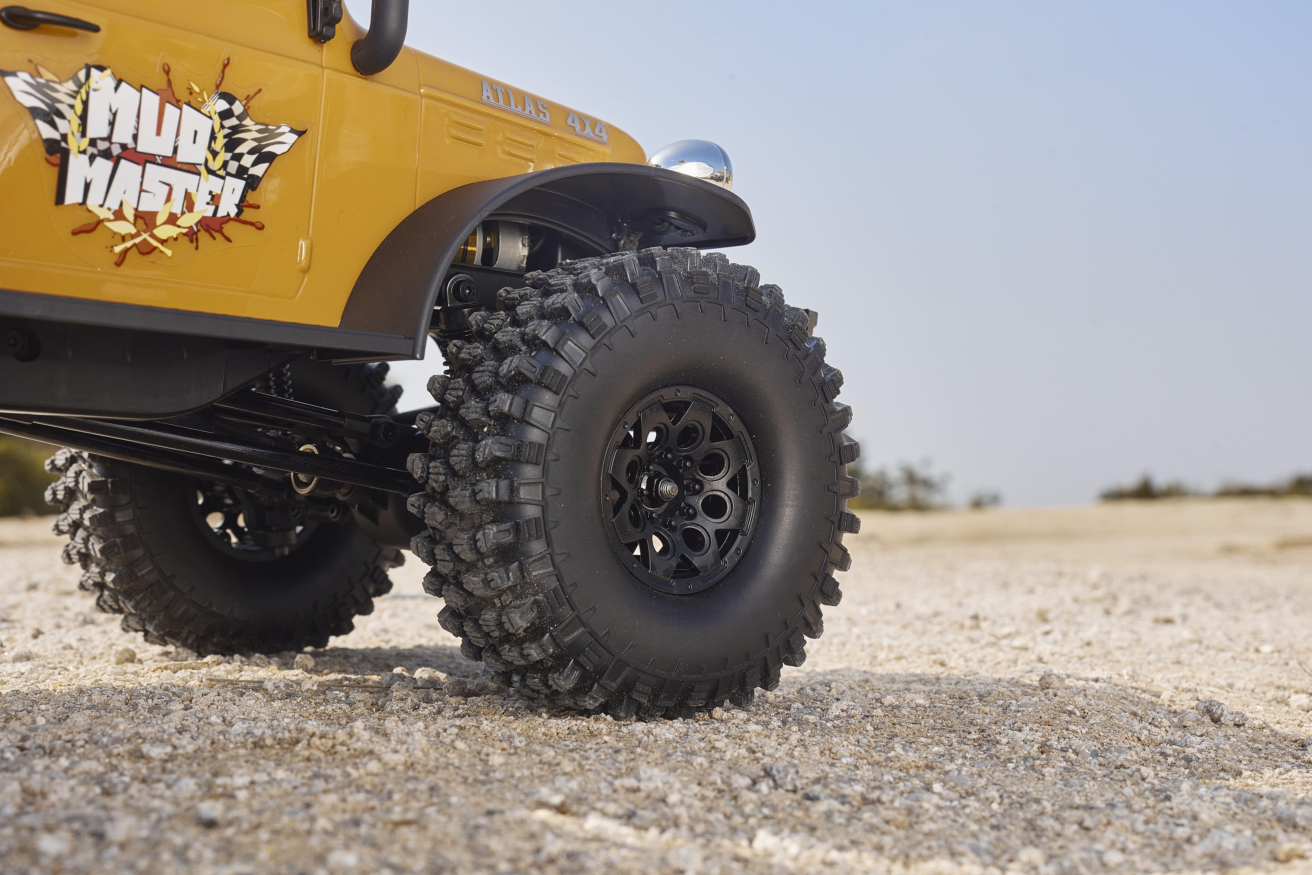 Машинка на радіокеруванні Roc Hobby FMS 1:10 Atlas 4x4 RS Yellow - фото 6 Машинка на радіокеруванні Roc Hobby FMS 1:10 Atlas 4x4 RS Yellow - фото 6