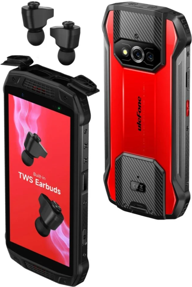 Смартфон UleFone Global Power Armor 15 6/128 Gb Red (1686192844) - фото 6