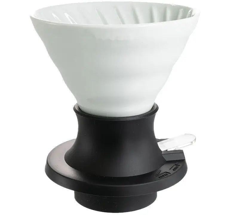 Воронка иммерсионная для кофе Hario Switch 02 с клапаном керамическая 200 мл (SSDC-200-W)
