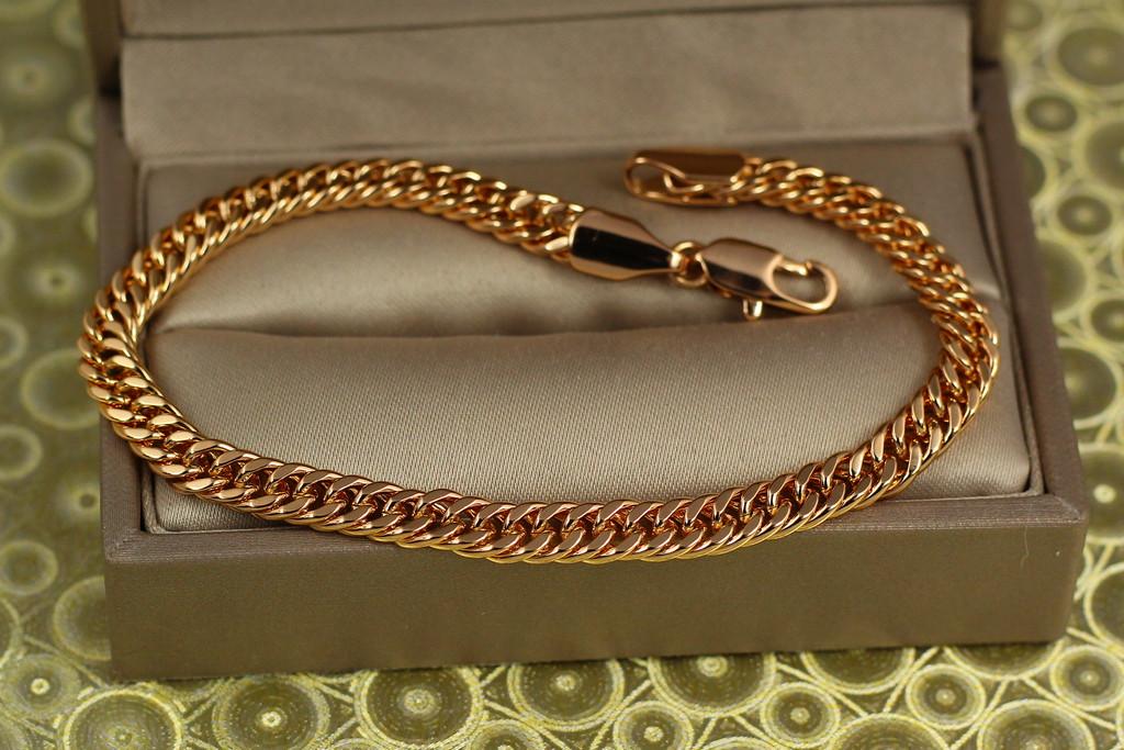 Браслет Xuping Jewelry кобра 19 см 5 мм Золотистый (2629124998) - фото 2 Браслет Xuping Jewelry кобра 19 см 5 мм Золотистый (2629124998) - фото 2