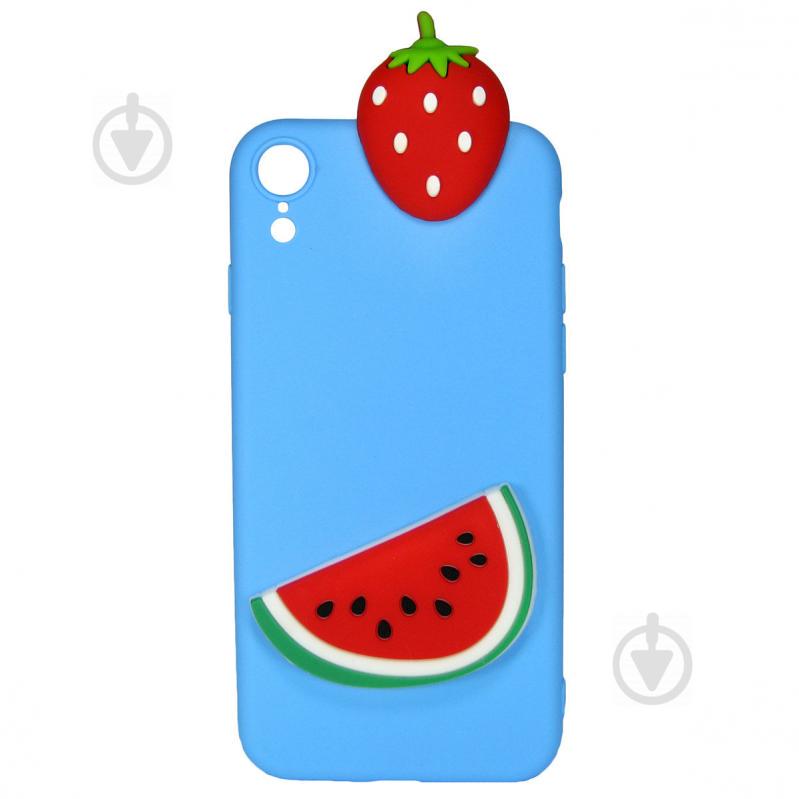 Чохол Cartoon Case 3D для Apple iPhone XR Кавун (arbc7274) - фото 1