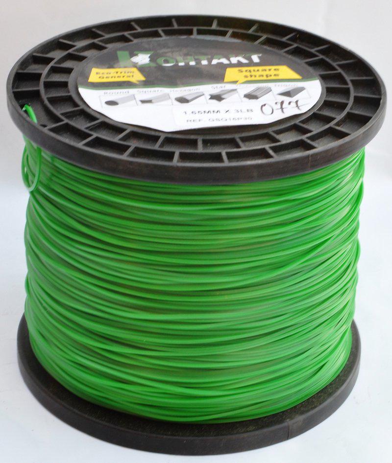 Леска косильная для триммера Квадрат 3 LB 1,6 мм (les077)