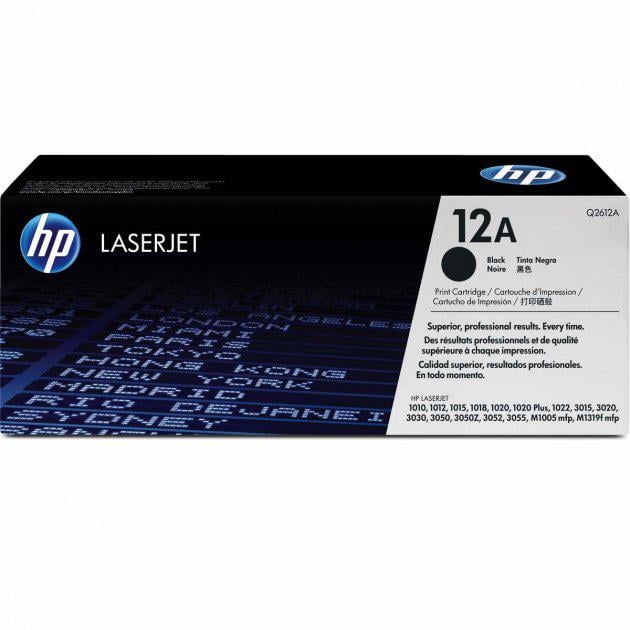 Картридж HP LaserJet 1010/1012/1015/1018/1020/1022/ 3015/3020/3030/3050/3052mpf (Q2612A)