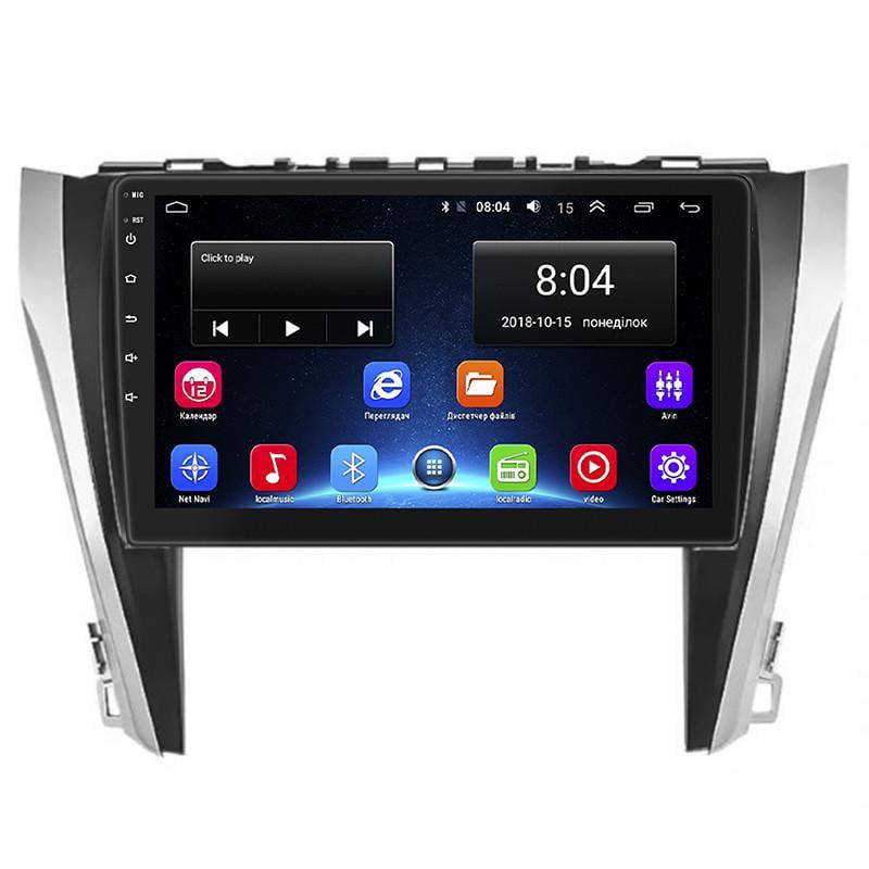 Автомагнітола штатна Lesko для TOYOta Camry VII XV50 рестайлінг 2014-2017 10" 2/32Gb Wi-Fi GPS Base MOB Автомагнітола штатна Lesko для TOYOta Camry VII XV50 рестайлінг 2014-2017 10" 2/32Gb Wi-Fi GPS Base MOB