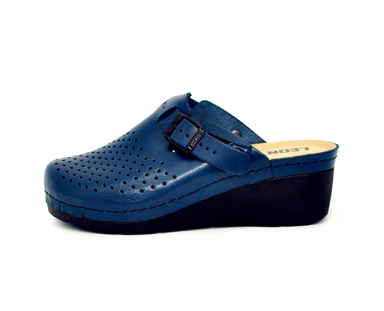 Женские сабо кожаные Leon 1000 р. 41 Синий Женские сабо кожаные Leon 1000 р. 41 Синий