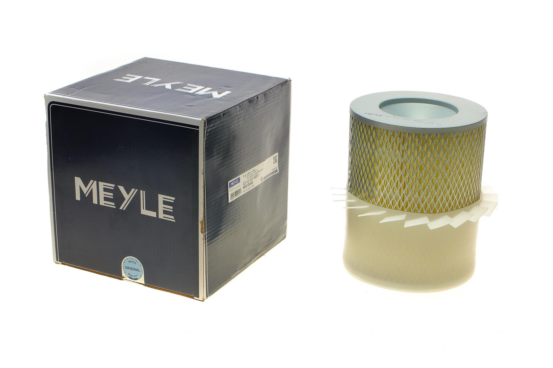 Фильтр воздушный Meyle для Mitsubishi Pajero/Pajero Sport 2,5TD 87-/L200 2,5/2,8TD 92-07- (32-12 321 0001)