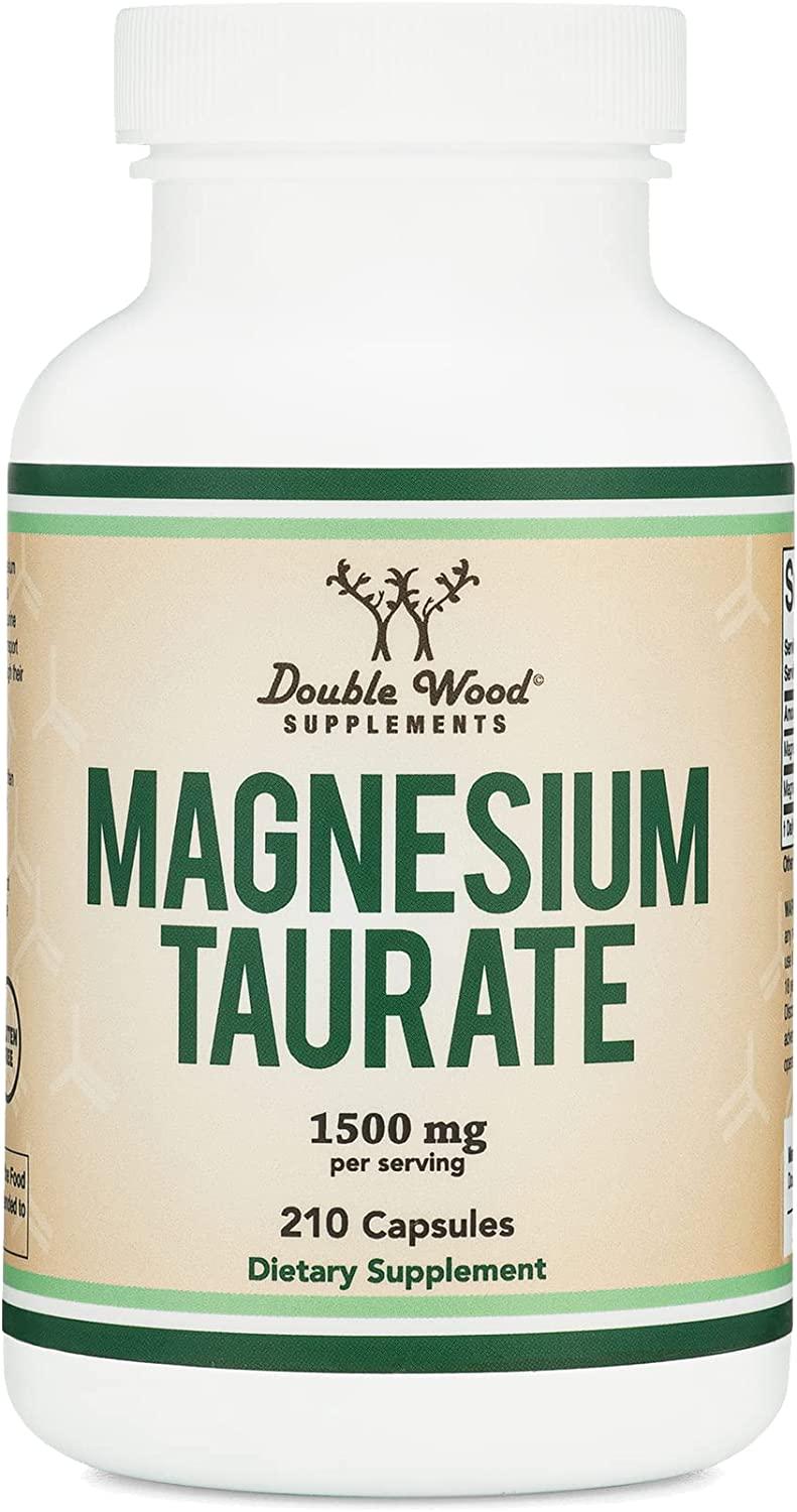 ᐉ Витамины Таурат магния Double Wood Magnesium Taurate 1500 mg 210 капс ...