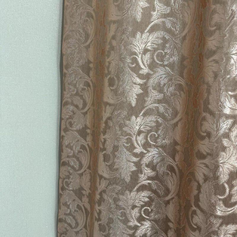 Шторы Севилья жаккардовые 1,5х2,7 м 2 шт. Пудровый - фото 8 Шторы Севилья жаккардовые 1,5х2,7 м 2 шт. Пудровый - фото 8