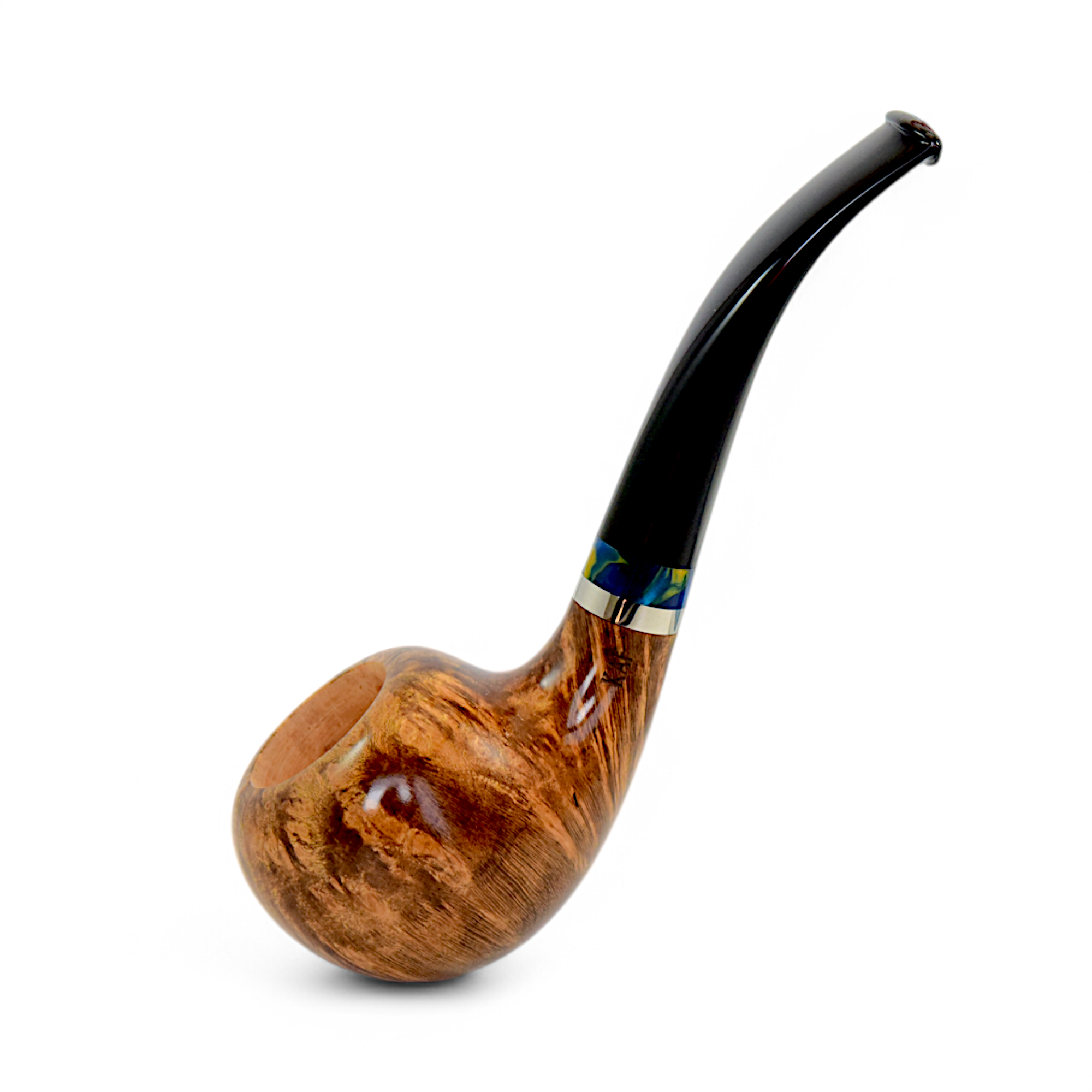 Люлька для курения из дерева бриар KAFpipe №1095